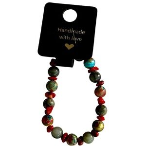 Handmade Gemstone Bracelet‎ Beaded Bracelet Jewelry Gift For Her